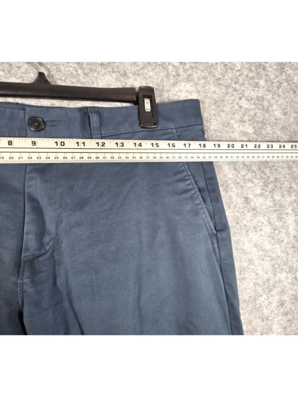 J.Crew Men's Flex Cotton Chino Pants Blue Straight Fit Classic 34x30
